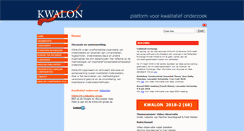 Desktop Screenshot of kwalon.nl