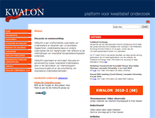 Tablet Screenshot of kwalon.nl
